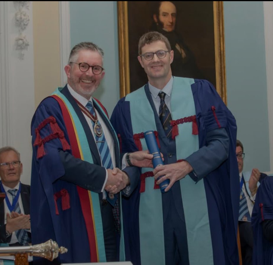 Prof Butterworth awarded Honorary Fellowship Ad-Hominem from RCS Edinburgh